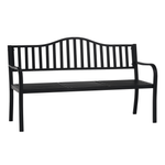 Casa si Gradina - Gradina si terasa - Mobilier exterior - Bancute de gradina - Banca de gradina cu masa, neagra, DAGNO - Infinity.ro