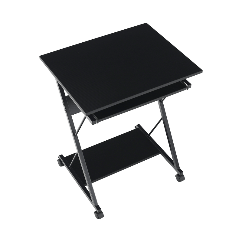 Casa si Gradina - Mobilier - Mese si birouri - Birouri - Masa mobila pentru PC/masa de joc cu roti, negru, TARAK - Infinity.ro