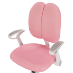 Casa si Gradina - Mobilier - Scaune si fotolii - Scaune - Scaun reglabil cu suport pentru picioare si curele, roz/alb, ANAIS - Infinity.ro
