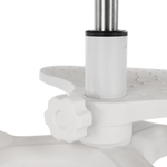 Casa si Gradina - Mobilier - Scaune si fotolii - Scaune - Scaun reglabil cu suport pentru picioare si curele, roz/alb, ANAIS - Infinity.ro