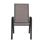 Casa si Gradina - Gradina si terasa - Mobilier exterior - Scaune si sezlonguri gradina - Scaun stivuibil, maro suvitat/maro, ALDERA - Infinity.ro