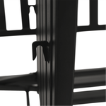 Casa si Gradina - Gradina si terasa - Mobilier exterior - Bancute de gradina - Banca de gradina cu masa, neagra, DAGNO - Infinity.ro