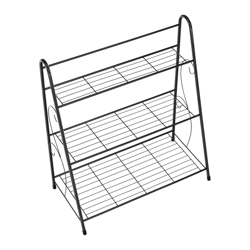 Casa si Gradina - Mobilier - Biblioteci si rafturi - Etajere - Etajera, 3 rafturi, gri inchis, VERUMA - Infinity.ro