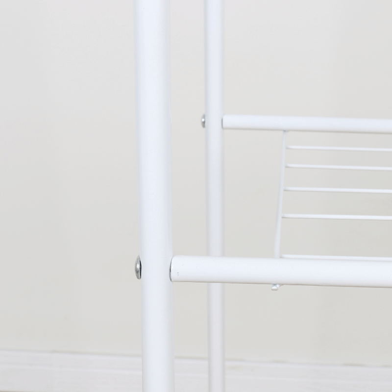 Casa si Gradina - Mobilier - Organizare si depozitare - Cuiere - Cuier pentru haine cu rafturi, alb, RETOR - Infinity.ro
