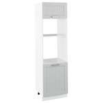 Casa si Gradina - Mobilier - Dulapuri si sifoniere - Dulapuri - Dulap incorporat, gri deschis/alb, JULIA TYP 81 - Infinity.ro
