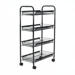 Casa si Gradina - Mobilier - Comode si corpuri - Corpuri bucatarie - Carucior de servire, negru, MYRIS - Infinity.ro
