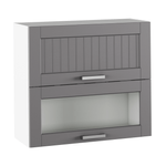 Casa si Gradina - Mobilier - Dulapuri si sifoniere - Dulapuri - Dulap superior, gri inchis/alb, JULIA TYP 13 - Infinity.ro