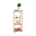 Casa si Gradina - Mobilier - Biblioteci si rafturi - Rafturi - Polita cu 4 rafturi, bambus natural, IMPEROR TYPE 2 - Infinity.ro
