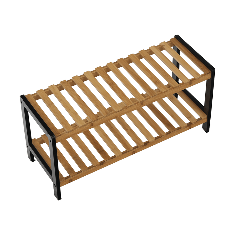 Casa si Gradina - Mobilier - Organizare si depozitare - Organizator incaltaminte - Cutie pantofi, natural / negru, KONTRE - Infinity.ro