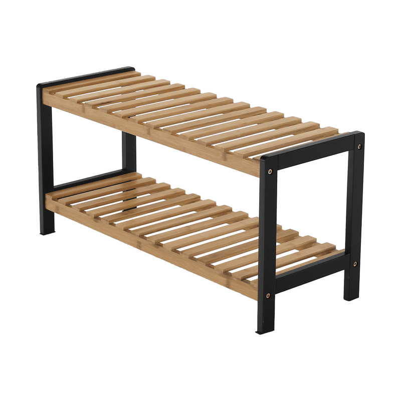 Casa si Gradina - Mobilier - Organizare si depozitare - Organizator incaltaminte - Cutie pantofi, natural / negru, KONTRE - Infinity.ro