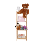 Casa si Gradina - Mobilier - Biblioteci si rafturi - Rafturi - Polita cu 4 rafturi, bambus natural, IMPEROR TYPE 2 - Infinity.ro