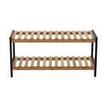 Casa si Gradina - Mobilier - Organizare si depozitare - Organizator incaltaminte - Cutie pantofi, natural / negru, KONTRE - Infinity.ro