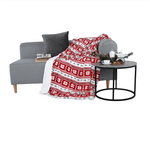 Casa si Gradina - Textile si covoare - Pături și cuverturi - Pături - Patura cu doua fete imitatie miel, model de iarna, 150x200, SAMANTE - Infinity.ro