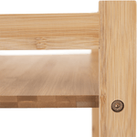 Casa si Gradina - Mobilier - Biblioteci si rafturi - Rafturi - Polita cu 4 rafturi, bambus natural, IMPEROR TYPE 2 - Infinity.ro