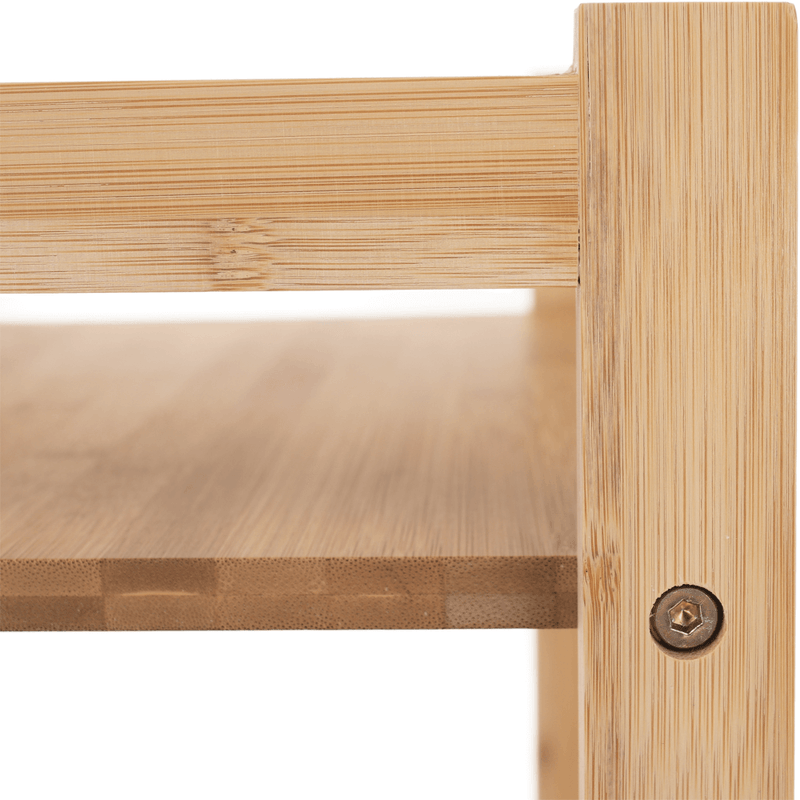 Casa si Gradina - Mobilier - Biblioteci si rafturi - Rafturi - Polita cu 4 rafturi, bambus natural, IMPEROR TYPE 2 - Infinity.ro