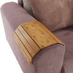 Casa si Gradina - Bucatarie si vesela - Accesorii bar - Suporturi bauturi - Zona de depozitare/cotiera flexibila canapea, bambus, natural, ALTE - Infinity.ro