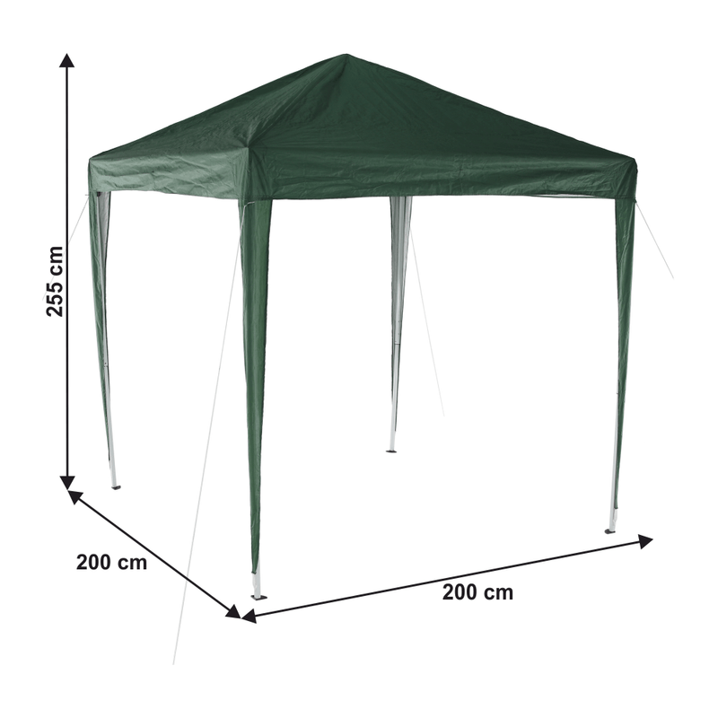 Casa si Gradina - Gradina si terasa - Umbrele si pavilioane - Pavilioane - Pavilion de gradina pliabil, verde, 2x2 m, TREKAN TIP 1 - Infinity.ro