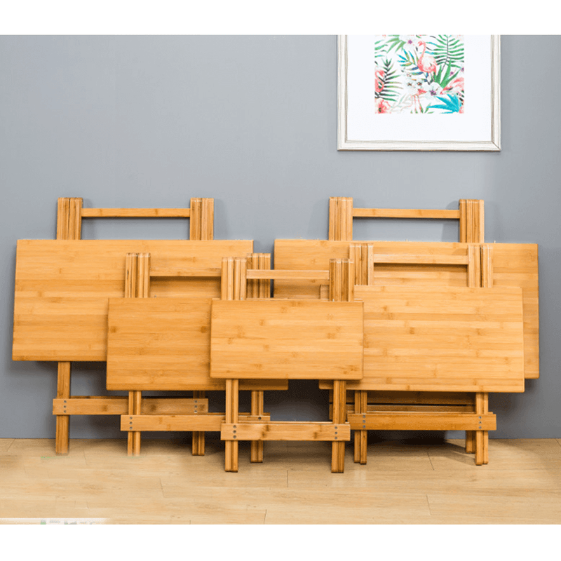 Casa si Gradina - Mobilier - Mese si birouri - Mese living - Masa, bambus natural, 58x58 cm, DENICE - Infinity.ro