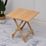 Casa si Gradina - Mobilier - Mese si birouri - Mese living - Masa, bambus natural, 58x58 cm, DENICE - Infinity.ro