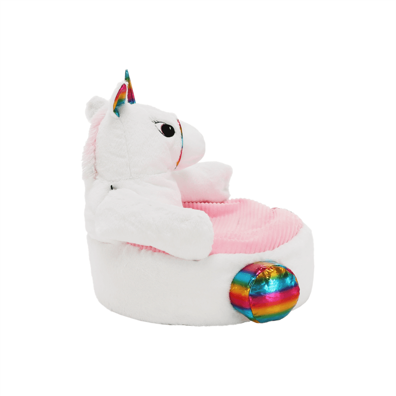 Casa si Gradina - Mobilier - Scaune si fotolii - Fotolii - Fotoliu tip sac unicorn, alb/roz/amestec de culori, BUFEL - Infinity.ro