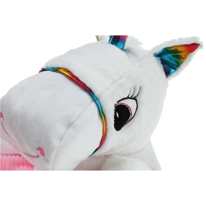 Casa si Gradina - Mobilier - Scaune si fotolii - Fotolii - Fotoliu tip sac unicorn, alb/roz/amestec de culori, BUFEL - Infinity.ro
