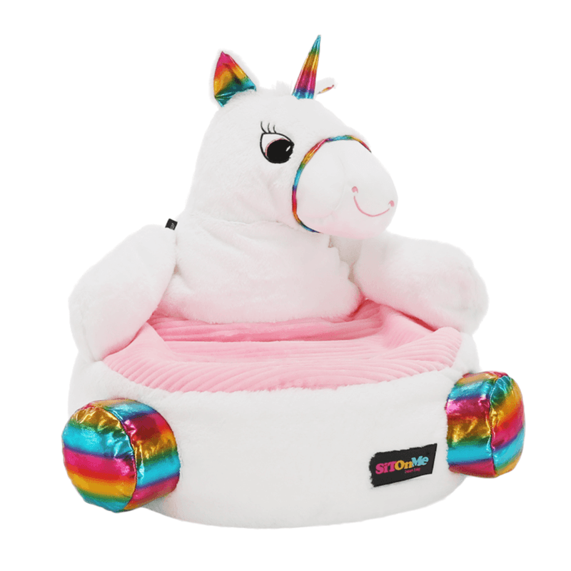 Casa si Gradina - Mobilier - Scaune si fotolii - Fotolii - Fotoliu tip sac unicorn, alb/roz/amestec de culori, BUFEL - Infinity.ro