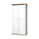 Casa si Gradina - Mobilier - Dulapuri si sifoniere - Dulapuri - Dulap combinat MZ2, alb / stejar grand, LEON - Infinity.ro