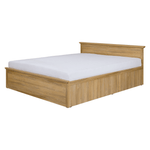 Casa si Gradina - Mobilier - Paturi si accesorii - Paturi - Pat MZ21, stejar grand, LEON - Infinity.ro