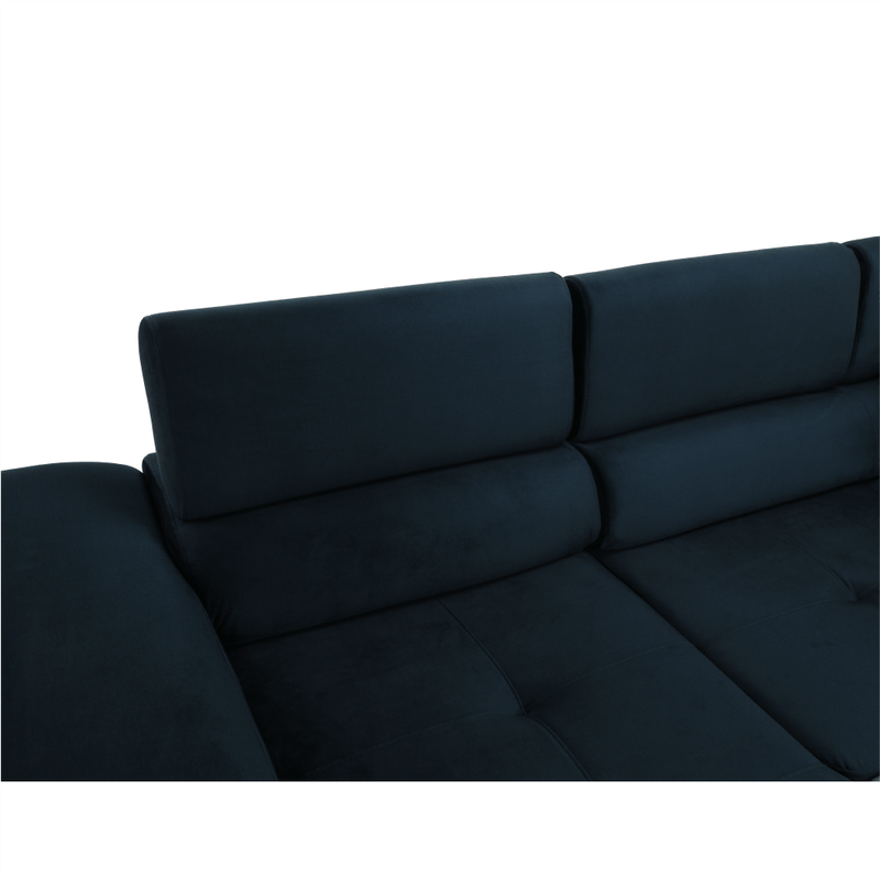 Casa si Gradina - Mobilier - Canapele si coltare - Coltare - Coltar, albastru, model stanga, AMARETA Coltar MIC - Infinity.ro