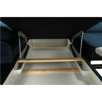 Casa si Gradina - Mobilier - Canapele si coltare - Coltare - Coltar, albastru, model stanga, AMARETA Coltar MIC - Infinity.ro