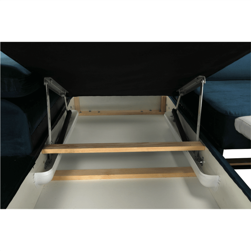 Casa si Gradina - Mobilier - Canapele si coltare - Coltare - Coltar, albastru, model stanga, AMARETA Coltar MIC - Infinity.ro