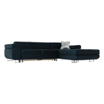 Casa si Gradina - Mobilier - Canapele si coltare - Coltare - Coltar, albastru, model dreapta, AMARETA Coltar MIC - Infinity.ro