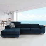 Casa si Gradina - Mobilier - Canapele si coltare - Coltare - Coltar, albastru, model stanga, AMARETA Coltar MIC - Infinity.ro