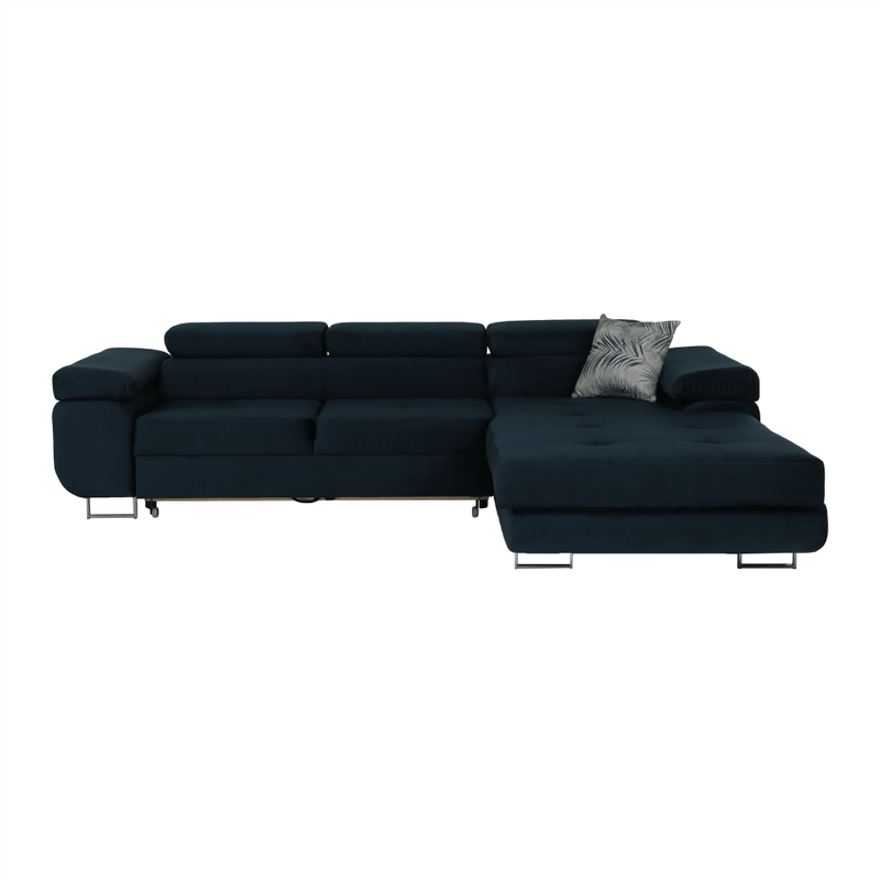 Casa si Gradina - Mobilier - Canapele si coltare - Coltare - Coltar, albastru, model dreapta, AMARETA Coltar MIC - Infinity.ro