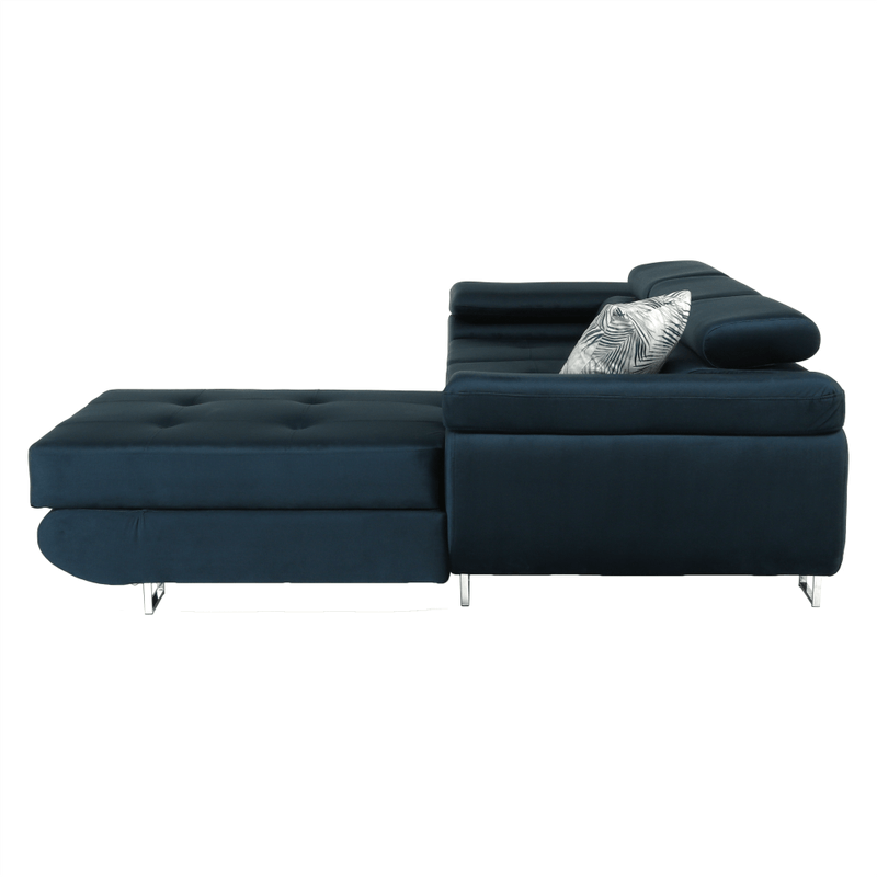 Casa si Gradina - Mobilier - Canapele si coltare - Coltare - Coltar, albastru, model dreapta, AMARETA Coltar MIC - Infinity.ro