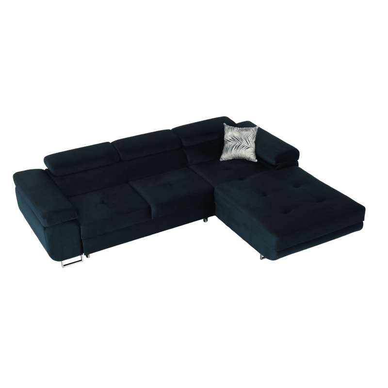Casa si Gradina - Mobilier - Canapele si coltare - Coltare - Coltar, albastru, model dreapta, AMARETA Coltar MIC - Infinity.ro