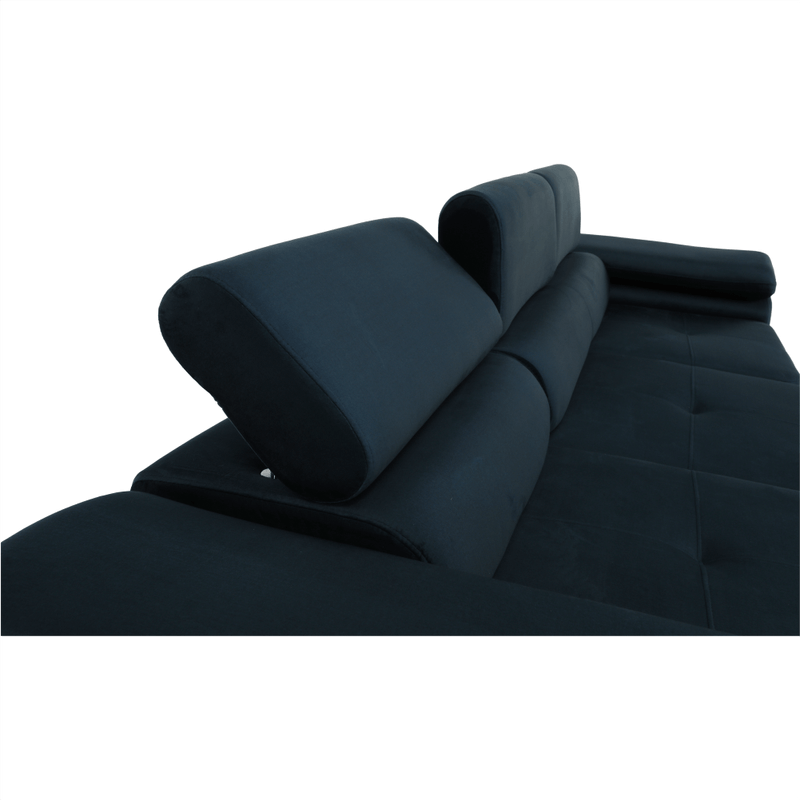 Casa si Gradina - Mobilier - Canapele si coltare - Coltare - Coltar, albastru, model stanga, AMARETA Coltar MIC - Infinity.ro
