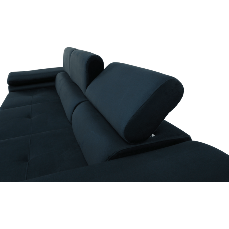 Casa si Gradina - Mobilier - Canapele si coltare - Coltare - Coltar, albastru, model dreapta, AMARETA Coltar MIC - Infinity.ro