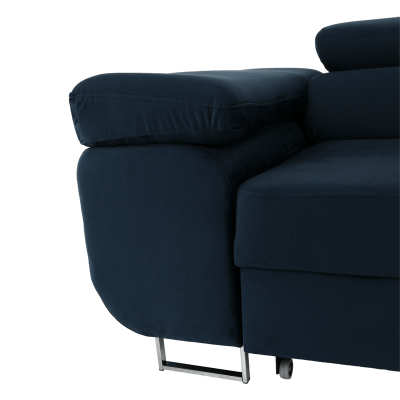 Casa si Gradina - Mobilier - Canapele si coltare - Coltare - Coltar, albastru, model dreapta, AMARETA Coltar MIC - Infinity.ro