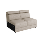Casa si Gradina - Mobilier - Canapele si coltare - Canapele - Canapea 2 locuri 2 BB, gri bej Taupe, BOBY - Infinity.ro