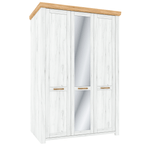 Casa si Gradina - Mobilier - Dulapuri si sifoniere - Dulapuri - Dulap cu spatiu pt. umerase H, stejar craft auriu / stejar craft alb, SUDBURY - Infinity.ro
