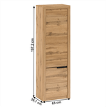 Casa si Gradina - Mobilier - Dulapuri si sifoniere - Dulapuri - Dulap cu polite V1, stejar wotan, stanga, TORONTA - Infinity.ro