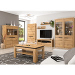 Casa si Gradina - Mobilier - Dulapuri si sifoniere - Dulapuri - Vitrina C, stejar wotan, TORONTA - Infinity.ro