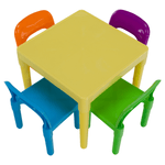 Casa si Gradina - Mobilier - Mobilier copii - Mobilier camera copiilor - Set pentru copii 1 + 4, multicolor, ZILBO - Infinity.ro