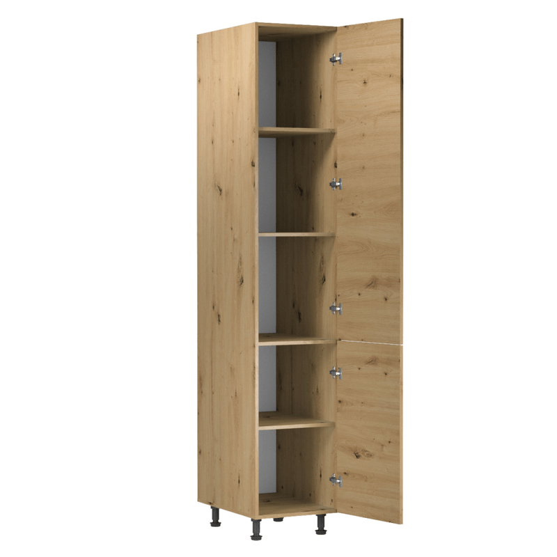Casa si Gradina - Mobilier - Dulapuri si sifoniere - Dulapuri - Dulap alimentar cu rafturi, stejar artizanal, universal, LANGEN D40SP - Infinity.ro