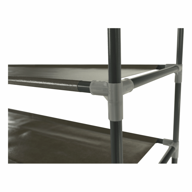 Casa si Gradina - Mobilier - Dulapuri si sifoniere - Dulapuri pantofi - Pantofar 10 randuri, gri, FILOU - Infinity.ro