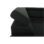 Casa si Gradina - Mobilier - Canapele si coltare - Coltare - Coltar, gri inchis, model dreapta, SEGORIA ROH U - Infinity.ro