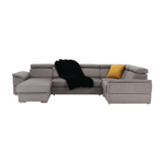 Casa si Gradina - Mobilier - Canapele si coltare - Coltare - Coltar, gri maroniu Taupe, model stanga, SEGORIA ROH U - Infinity.ro