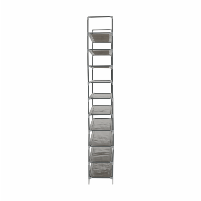 Casa si Gradina - Mobilier - Dulapuri si sifoniere - Dulapuri pantofi - Pantofar 10 randuri, gri, FILOU - Infinity.ro