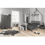 Casa si Gradina - Mobilier - Dulapuri si sifoniere - Dulapuri - Dulap cu bara pt. umerase, gri, PARIS 75353 - Infinity.ro